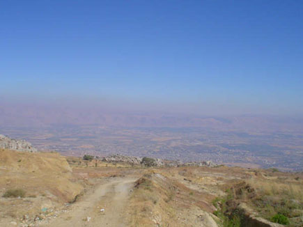Qanat Bakish Overlooking Zahle and Bekaa valley